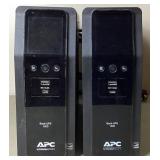 Set of 2 APC Back-ups Tower Power Supply Units
