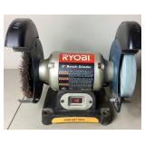 Ryobi 6" Bench Grinder and 6" Bench Vise