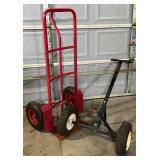 Heavy Duty Hand Truck with Loop Handle and Tool Shop Heavy Duty Trailer Dolly
