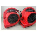 Two Ironton 3 Speed Air Movers 1/8HP  #52724