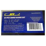 HFS 80 Pc Gauge Block Set Item#81 BLOCK