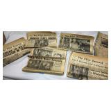 President Kennedy Assassination Newspapers from The Flint Journal