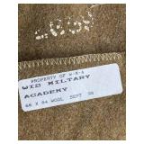 Vintage Bundle of 4 Green Wool Military Blankets