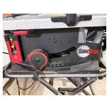 SawStop 10" Table Saw with Built-in Collapsible Rolling Mobile Cart Model JSS