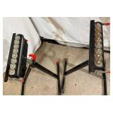 Craftsman Set of 2 Portable Adjustable Roller Stands 12" W x 28"-45" H