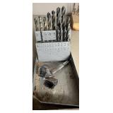 Large Assortment of Drill Bits, Drill Bit Sets, Forstner Bit, Countersink Set and Speed Chuck Screwdriver Set