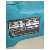 Makita 16" Chain Saw Model UC4030A , Husqvarna Bar and Chain Oil, Replacement 16" Chainsaw Chain with 19.2V Cordless Drill/Driver and 19.2V Jig Saw with blades