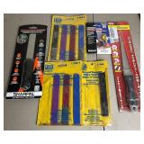 Hand Tool Lot of Planers, Files, Sharpeners, Diamond Sharpeners, Chisels, Punches and More