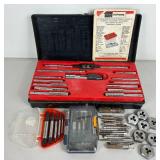 Vintage Craftsman Metric Adjustable Tap & Die Set and  Screw Extractor Sets