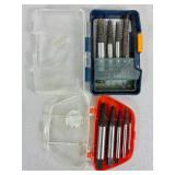 Vintage Craftsman Metric Adjustable Tap & Die Set and  Screw Extractor Sets