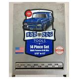 Drill Bits Bundle with Grizzly 16 pc Forstner Drill Bits with Bad Dog Rover Bits A Set and Bad Dog 14pc Dill Bits Set