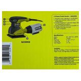 Ryobi Bundle of NEW 1/4 Sheet Finish Sander Kit, LED Flashlight with Battery, Ryobi One+ JobPlus Base with Ridgid R8223402 JobMax Drill