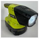 Ryobi Bundle of NEW 1/4 Sheet Finish Sander Kit, LED Flashlight with Battery, Ryobi One+ JobPlus Base with Ridgid R8223402 JobMax Drill