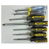 Large Collection of Screwdrivers and Nut Drivers