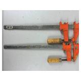 Large Collection of Clamps, Bar Clamps &  Irwin Quick Clamps