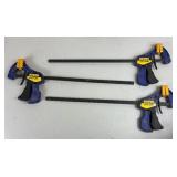 Large Collection of Clamps, Bar Clamps &  Irwin Quick Clamps