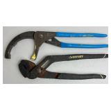 Pliers Aplenty Lot - Tongue & Groove, Vise Grips, Channel Lock, Self Adjusting Pliers and More
