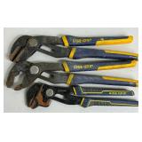 Pliers Aplenty Lot - Tongue & Groove, Vise Grips, Channel Lock, Self Adjusting Pliers and More