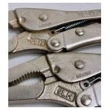 Pliers Aplenty Lot - Tongue & Groove, Vise Grips, Channel Lock, Self Adjusting Pliers and More