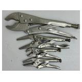 Pliers Aplenty Lot - Tongue & Groove, Vise Grips, Channel Lock, Self Adjusting Pliers and More