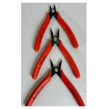 Collection of Pliers, Snips, Cutters, Crimping Pliers and More