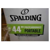 Spalding 44" Polycarbonate Portable Basketball Hoop