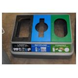Commercial Trash/Recycling/Compost Sorting Can