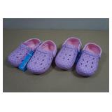 *2* Toddler Girls Mermaid Clogs - Size 7/8