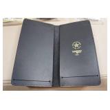 Boston Leather Belts and Booklet - Medium & 30