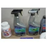 Assorted Cleaner and Hardware- Grout Cleaner, Drain Cleaner, Laundry