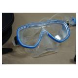 Cressi Adult Rondine Palau Fin Snorkel Set - Fin Size M/L