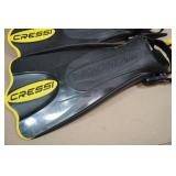 Cressi Adult Rondine Palau Fin Snorkel Set - Fin Size S/M
