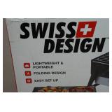 Swiss Design Portable Charcoal Grill