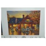 Harley Davidson Framed Wall Art