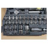 Socket Set with Flashlight and Window Scraper