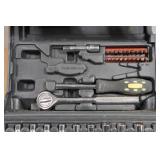 Socket Set with Flashlight and Window Scraper