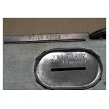 Vintage Rolls Royce Metal Coin Bank