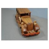 Vintage 1930s Rolls Royce Wooden Car