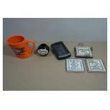 Harley Collectibles - Mug, Jar, Coasters
