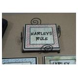 Harley Collectibles - Mug, Jar, Coasters