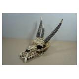 Resin 3 Horn Skull Prop
