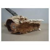 Resin 3 Horn Skull Prop