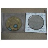 Assorted Vintage Casino Tokens and Masonic Coin