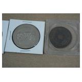 Assorted Vintage Casino Tokens and Masonic Coin