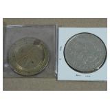 Assorted Vintage Casino Tokens and Masonic Coin