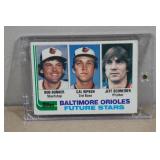 1982 Topps Orioles Future Stars - Ripken Rookie Baseball Card