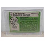 1978 Topps Dallas Cowboys Tony Dorsett Rookie Football Card