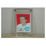 1969 Topps New York Giants Fran Tarkenton Football Card