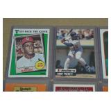 Baseball Trading Cards - Bo Jackson, Kirby, Roger Clemens