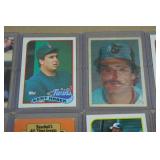 Baseball Trading Cards - Bo Jackson, Kirby, Roger Clemens